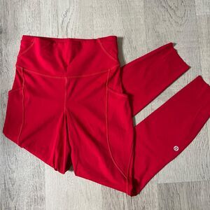 Lululemon Women's Red Leggings